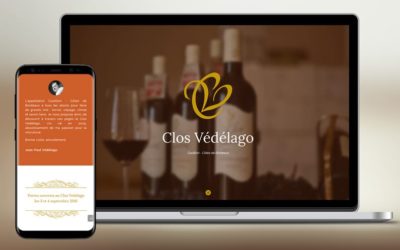 Le nouveau site des vins Clos Védélago